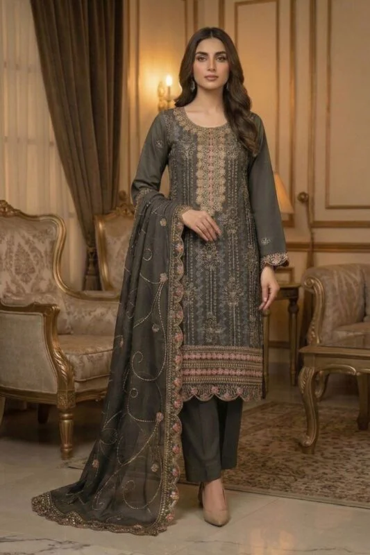 Luxury Cotton 3PC Suit