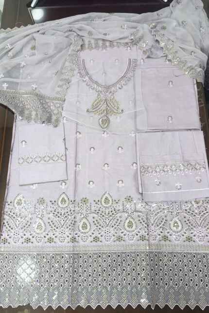 Luxury Cotton 3PC Suit