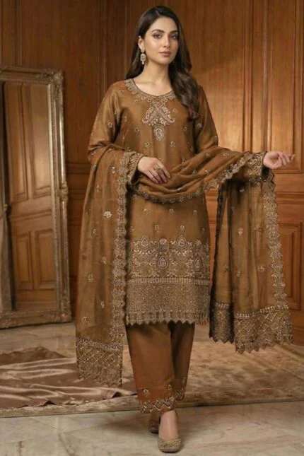 Luxury Cotton 3PC Suit