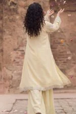 MAHGUL BEST SEMI-STITCHED LUXURY EMBROIDERED CHIFFON 3PC SUIT