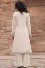 MAHGUL BEST SEMI-STITCHED LUXURY EMBROIDERED CHIFFON 3PC SUIT