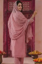 RIWAJ BEST LUXURY EMBROIDERED CHIFFON 3PC SUIT