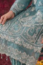 RIWAJ BEST LUXURY EMBROIDERED CHIFFON 3PC SUIT