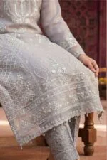 RIWAJ BEST LUXURY EMBROIDERED CHIFFON 3PC SUIT