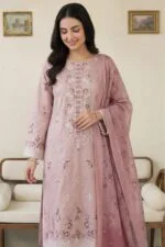 ROZEENA BEST EMBROIDERED PRINTED LAWN 3PC SUIT