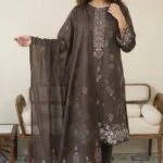 ROZEENA BEST EMBROIDERED PRINTED LAWN 3PC SUIT