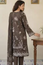 ROZEENA BEST EMBROIDERED PRINTED LAWN 3PC SUIT