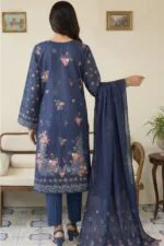ROZEENA BEST EMBROIDERED PRINTED LAWN 3PC SUIT