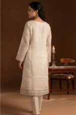 SEHER GUL BEST EMBROIDERED SHESHA ORGANZA 3PC SUIT