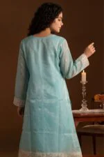 SEHER GUL BEST EMBROIDERED SHESHA ORGANZA 3PC SUIT