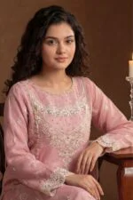 SEHER GUL BEST EMBROIDERED SHESHA ORGANZA 3PC SUIT