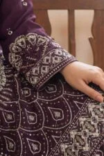 ZAREHA BEST SEMI-STITCHED LUXURY EMBROIDERED CHIFFON 3PC SUIT