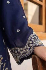 ZAREHA BEST SEMI-STITCHED LUXURY EMBROIDERED CHIFFON 3PC SUIT