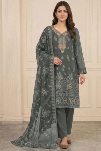 Luxury Cotton 3PC Suit