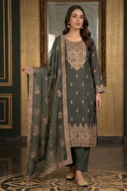 Luxury Cotton 3PC Suit