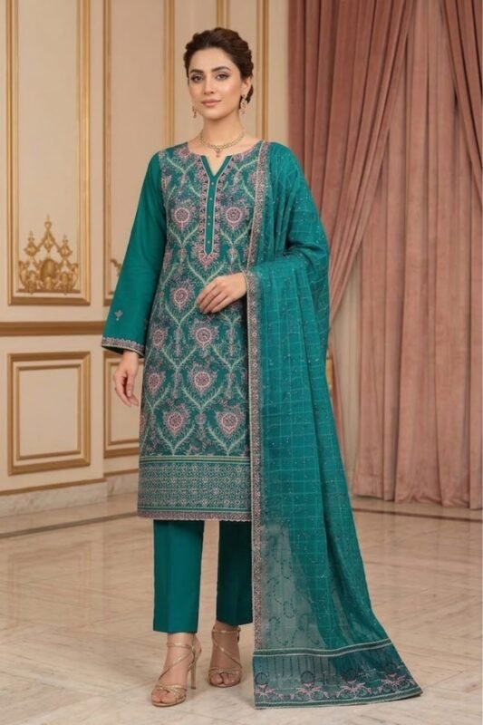 Luxury Cotton 3PC Suit
