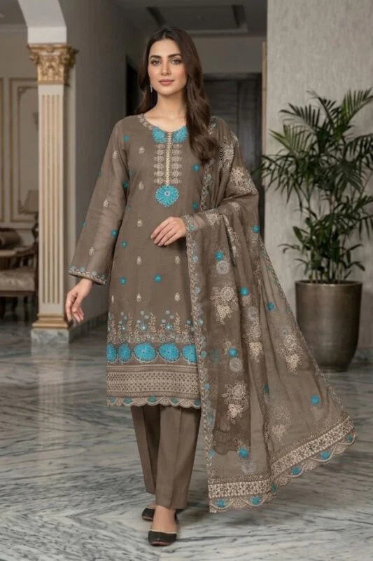 Luxury Cotton 3PC Suit